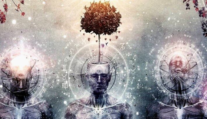 tree growing from mind