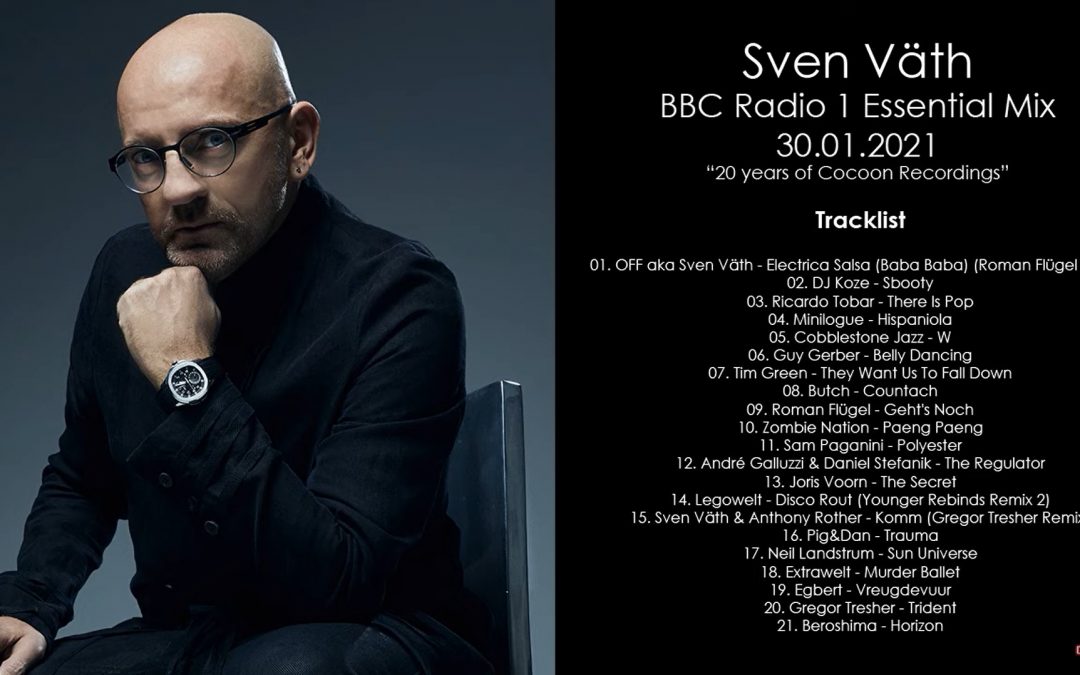Sven Väth (Alemania) @ BBC Radio 1 Essential Mix 30.01.2021